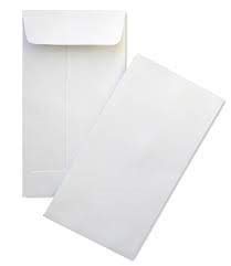 Minas Envelope 500 Minas Envelope #1 Coin Envelope  2-1/4"" X 3-1/2""  Sturdy 24lb. White Paper  Gum Flap  500 Envelopes (White) - Image 1
